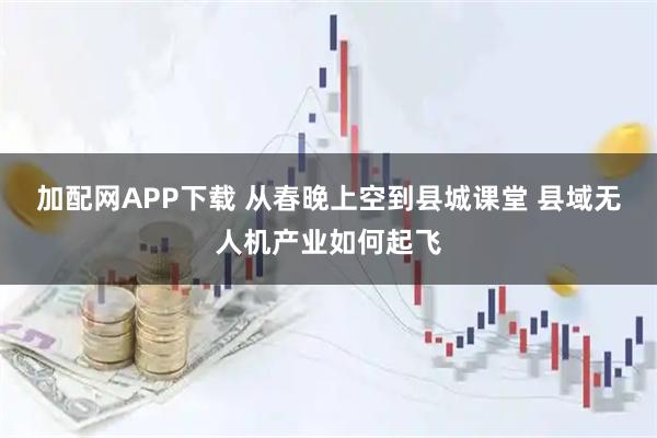 加配网APP下载 从春晚上空到县城课堂 县域无人机产业如何起飞